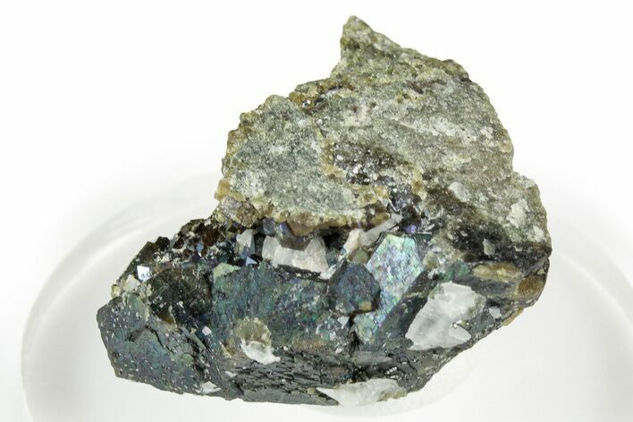 Iridescent, Rainbow Andradite Garnets - Norway #342322